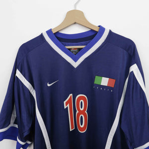 Maglia Home Italia Nike Vermiglio n°18 Mondiale 1998