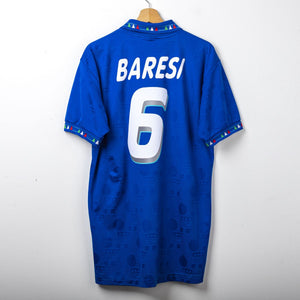 Maglia Home Italia Diadora Baresi 6 USA 1994