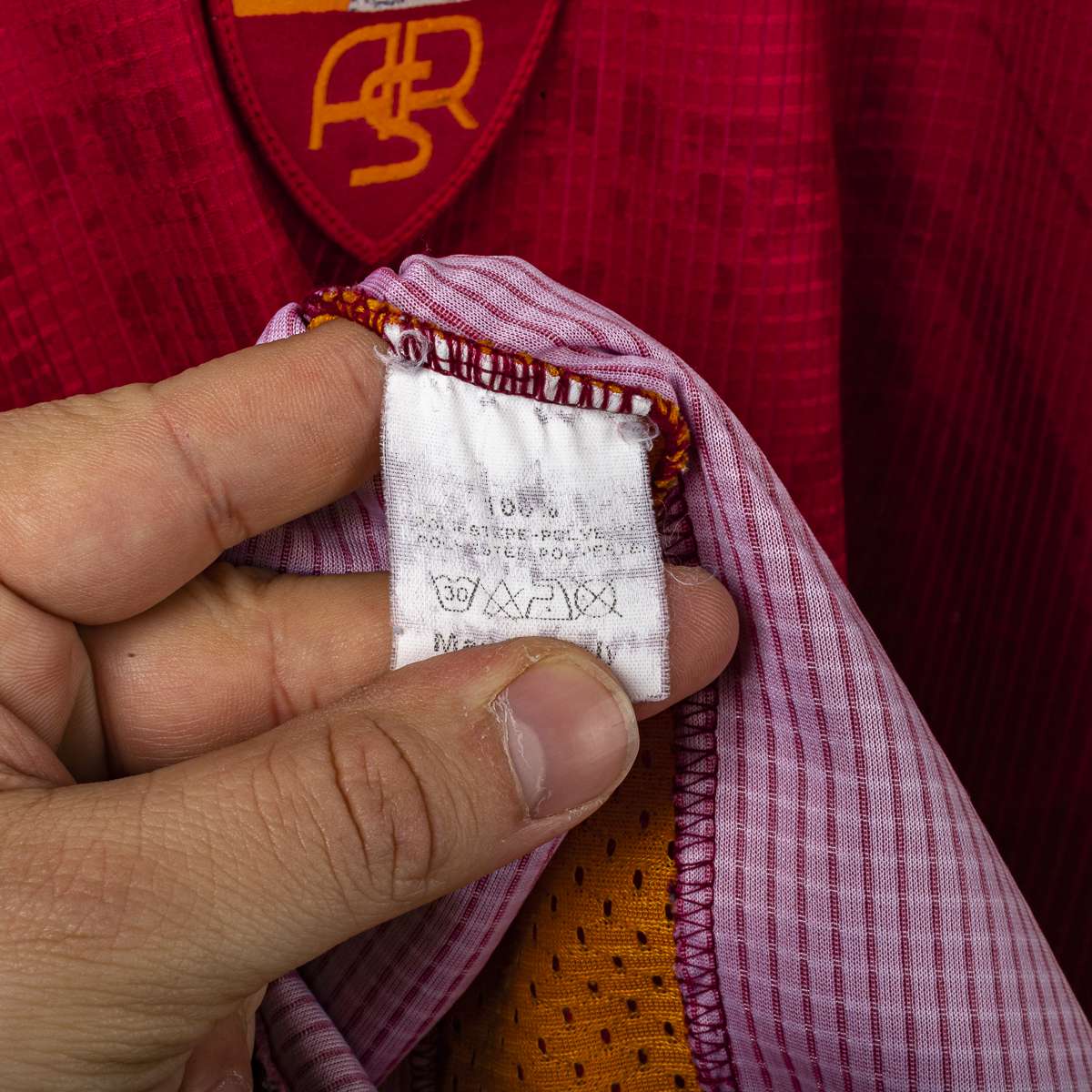 Maglia Home Roma Diadora Ina 1997/1998