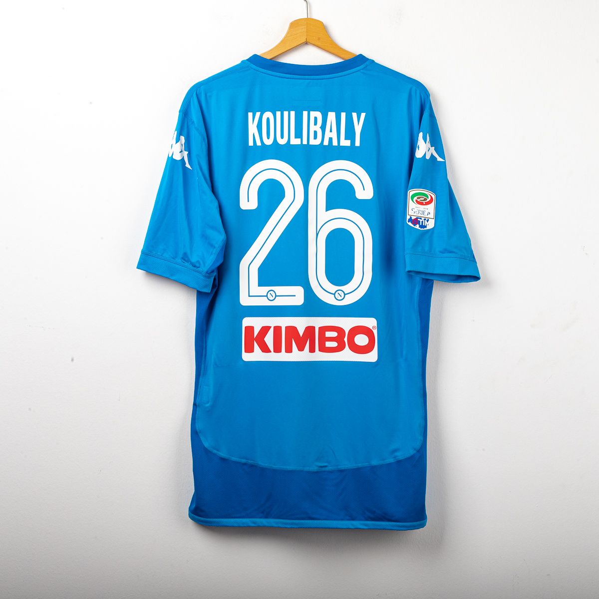 Maglia Home Ssc Napoli Kappa Koulibaly 26 2016/2017