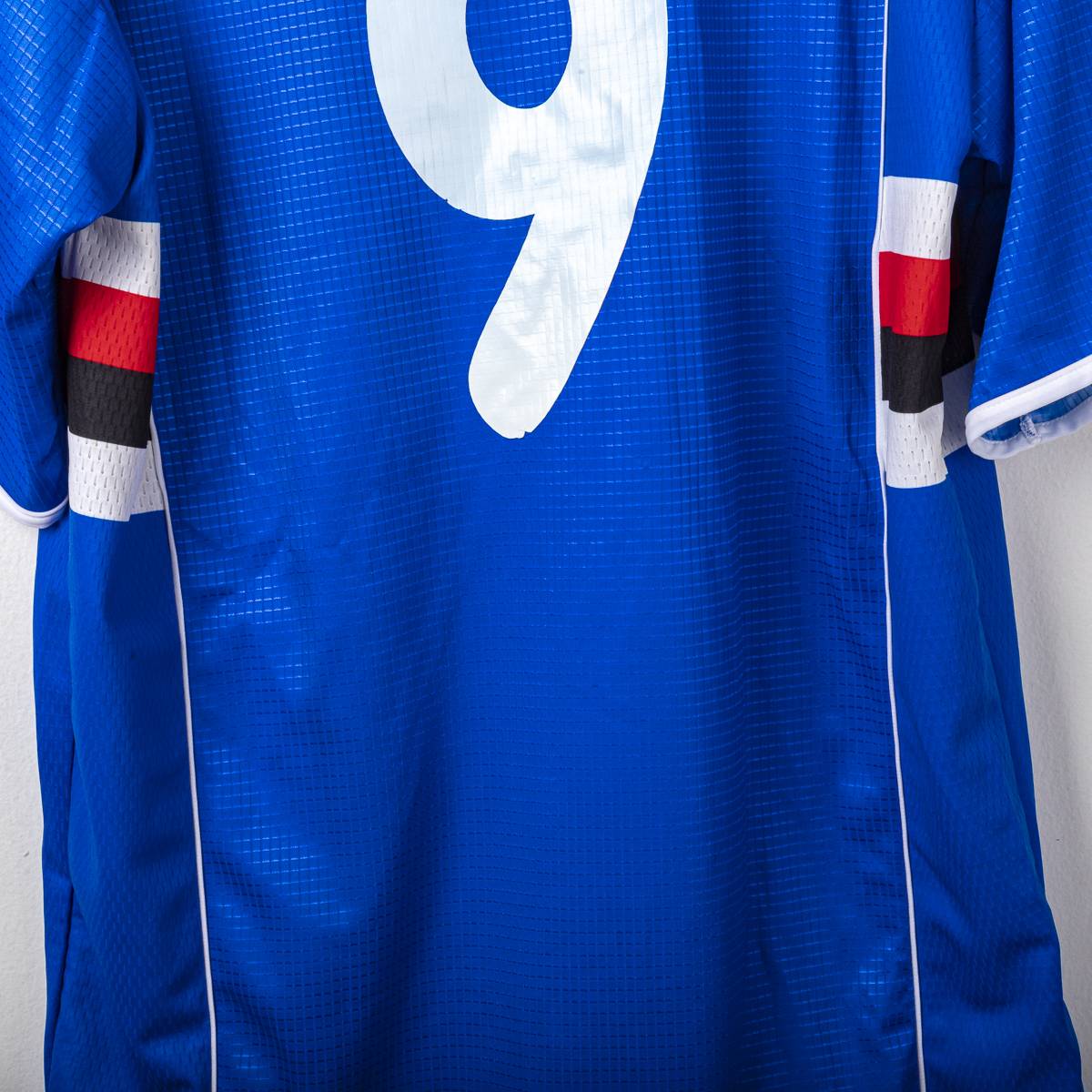 maglia home sampdoria asics Bazzani 9 2002/2003