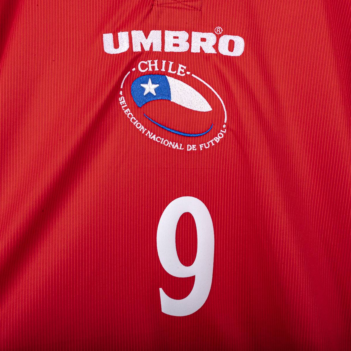Maglia home Chile Umbro Zamorano 9 2000/2001