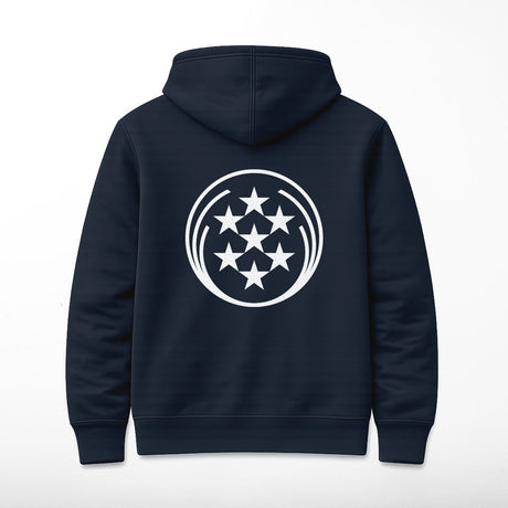 Felpa con cappuccio Blu Le Sette Sorelle