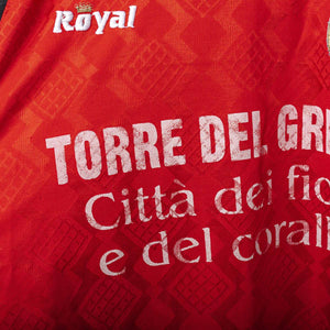 maglia home turris royal n15 1998/1999 72x58