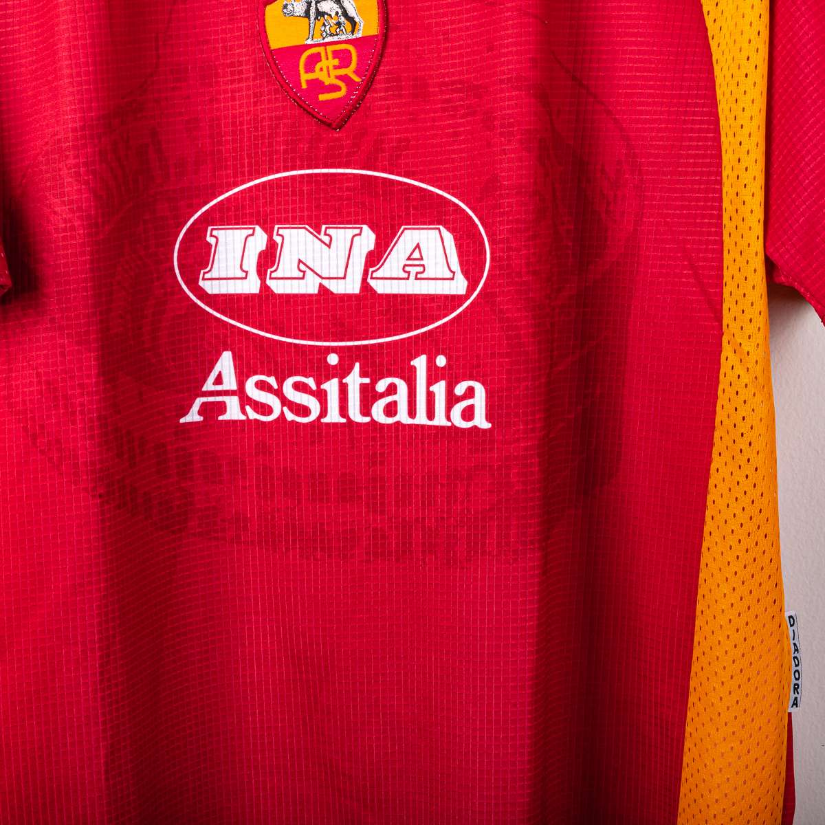 Maglia Home Roma Diadora Ina 1997/1998