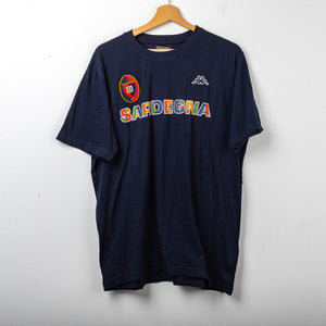 T-shirt Blu Cagliari Kappa Sardegna 2011/2012