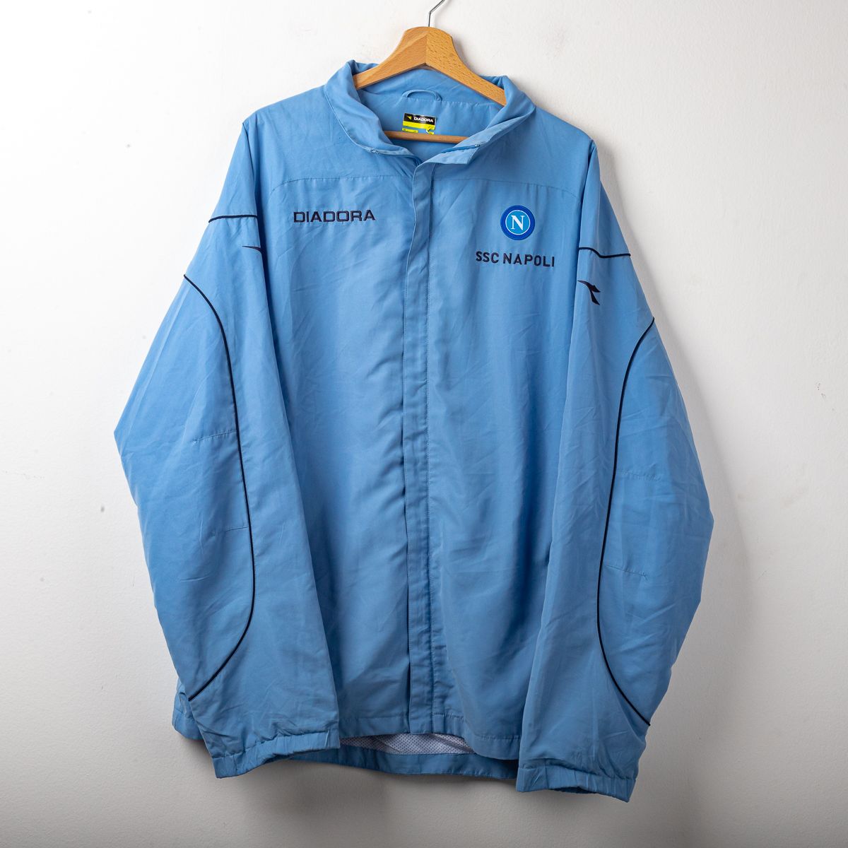 Giacca Ssc Napoli Diadora Azzurra 2008/2009