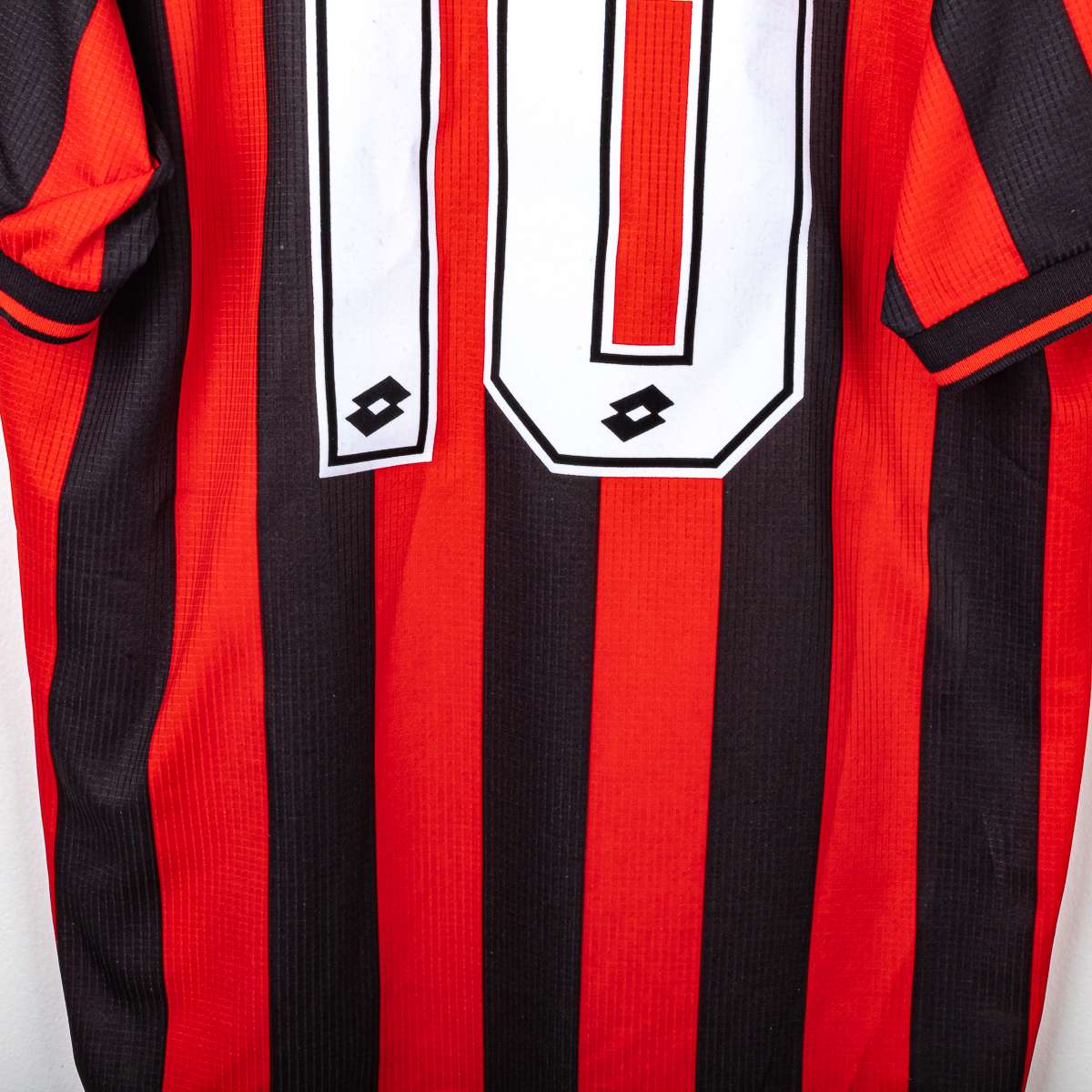 AC Milan Lotto Opel Savicevic 10 1997/1998 Home Shirt