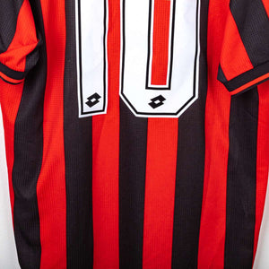 AC Milan Lotto Opel Savicevic 10 1997/1998 Home Shirt