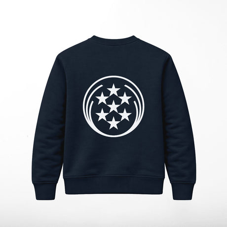 Felpa girocollo Blu Le Sette Sorelle