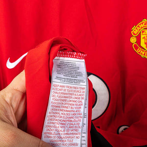 Manchester United Home Shirt Nike O'Shea 22 UEFA ml 2002/2003