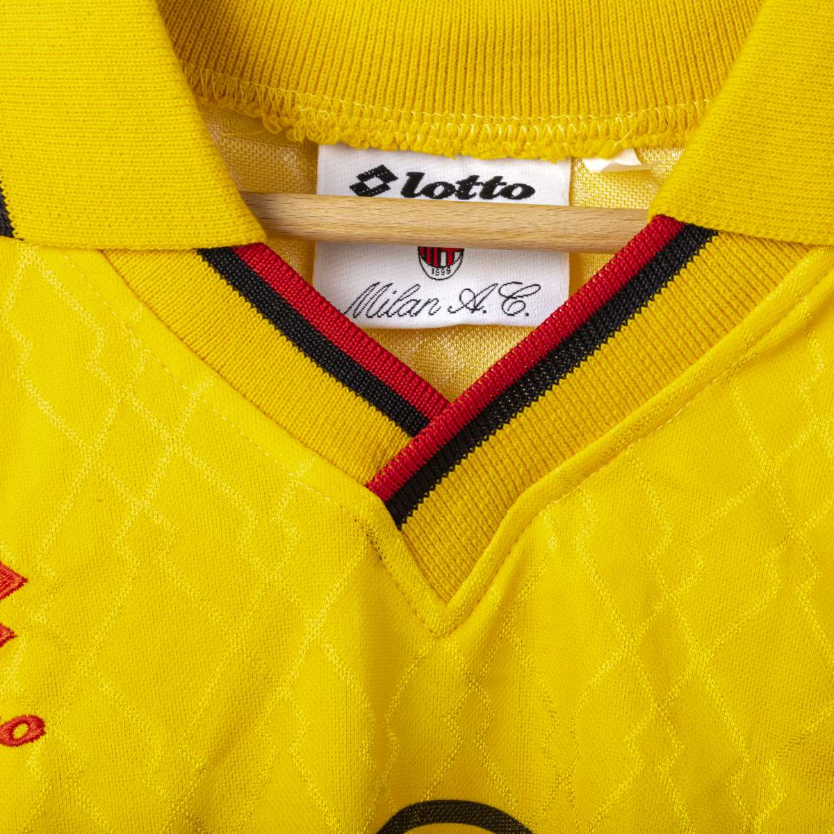 AC Milan Lotto Opel Baresi 6 Third Shirt 1995/1996