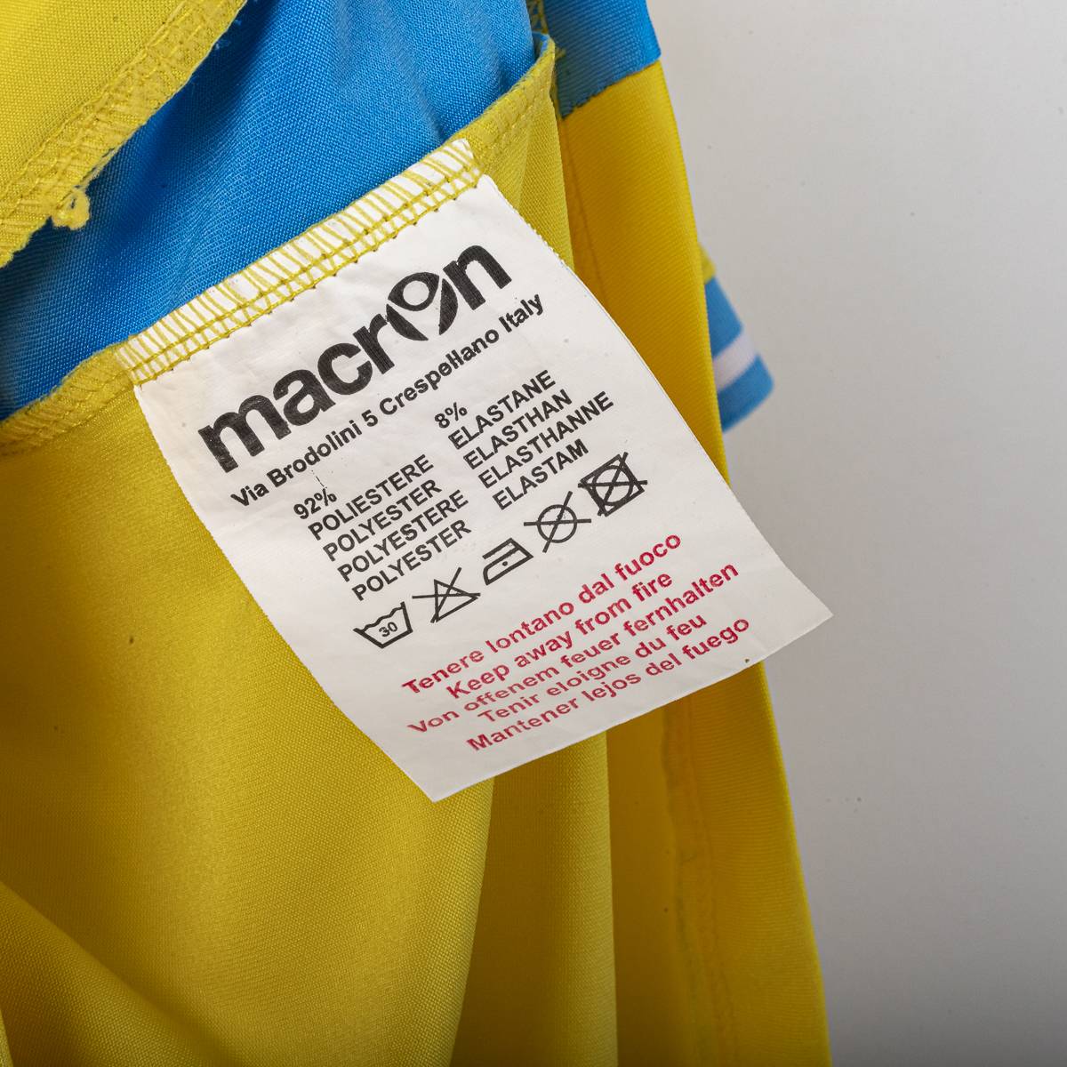 Maglia Third Napoli Macron Lavezzi n22 2011/2012