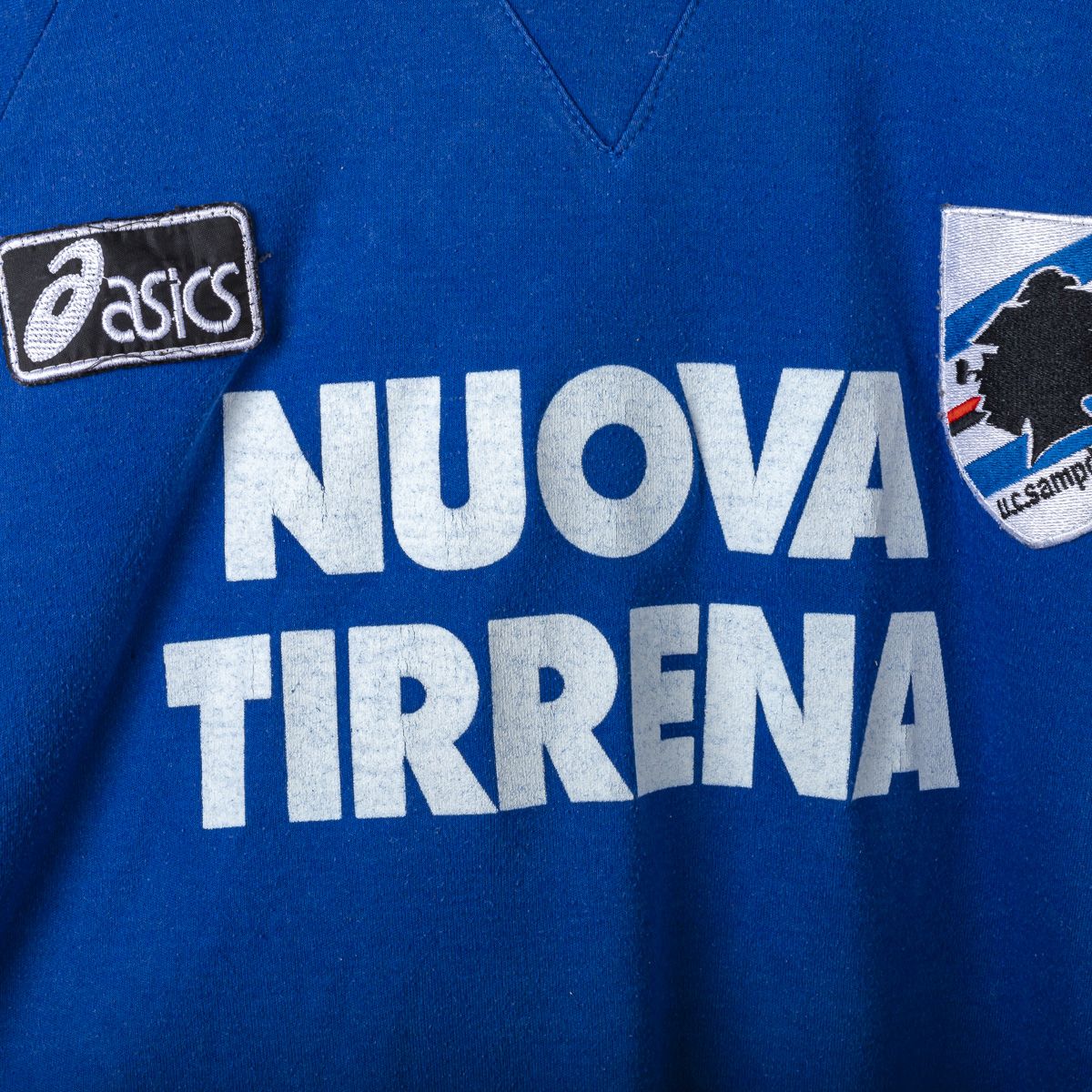 maglia allenamento sampdoria asics nuova tirrena 1995/1996
