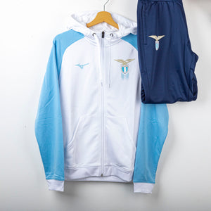 Tuta SS Lazio Cappuccio Bianca Airy Blu Mizuno 2024/2025