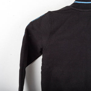 Felpa Lazio Macron Bambino Full Zip Nera 2020/2021