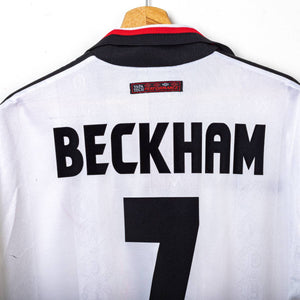 Maglia Away Manchester United Sharp Umbro Beckham 7 1998/1999