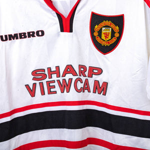 Maglia Away Manchester United Sharp Umbro Beckham 7 1998/1999