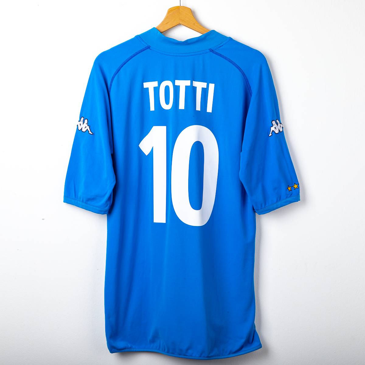 Italy Kappa Totti 10 2002 Home Shirt