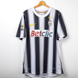 maglia home juventus nike del piero 10 player version 2011/2012