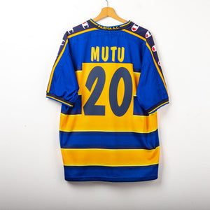 Maglia Home Parma Champion Mutu n20 2002/2003