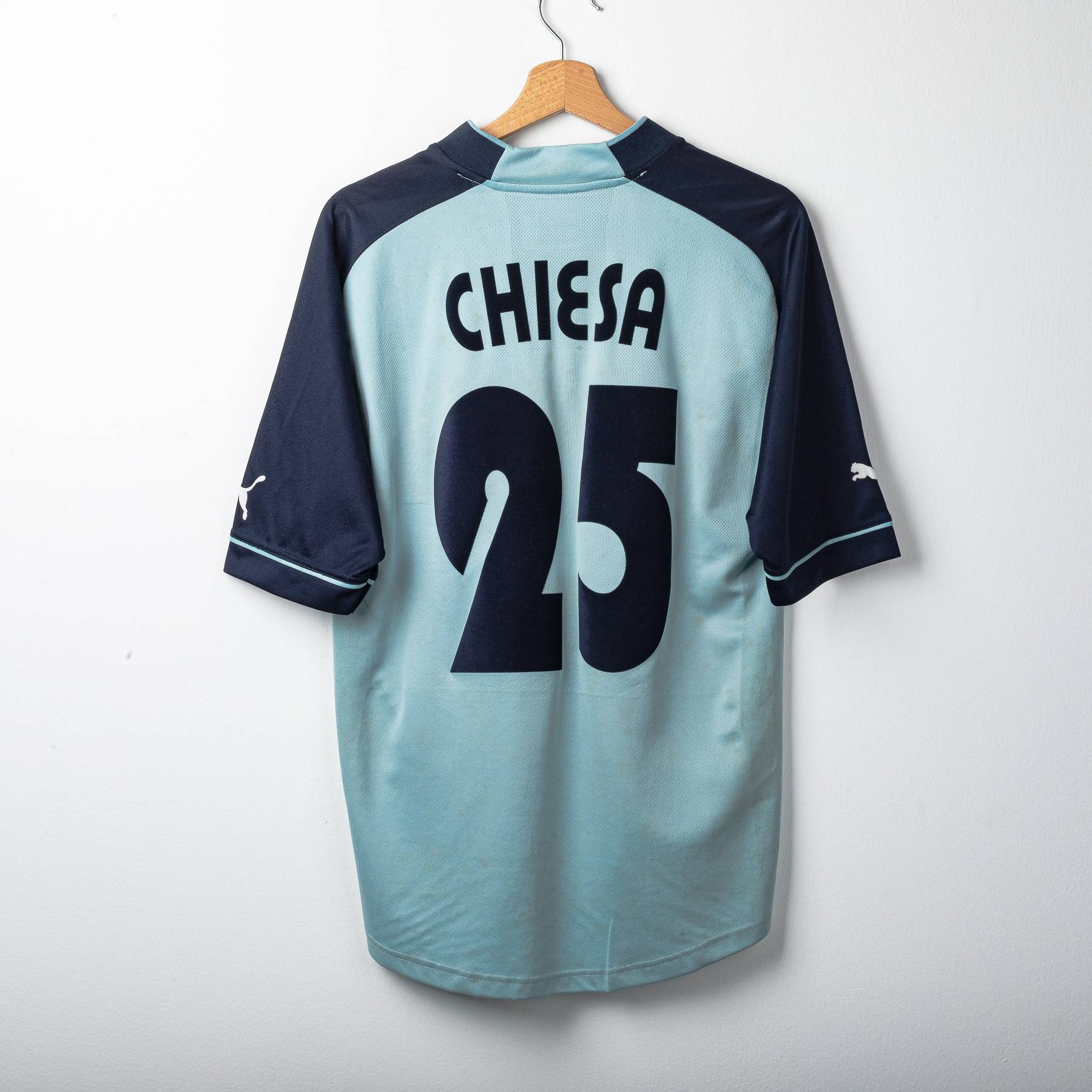 PUMA　S.S. LAZIO 02-03 AWAY NO.25 CHIESA Lazio Puma Chiesa 25 Special Jersey 2002/2003