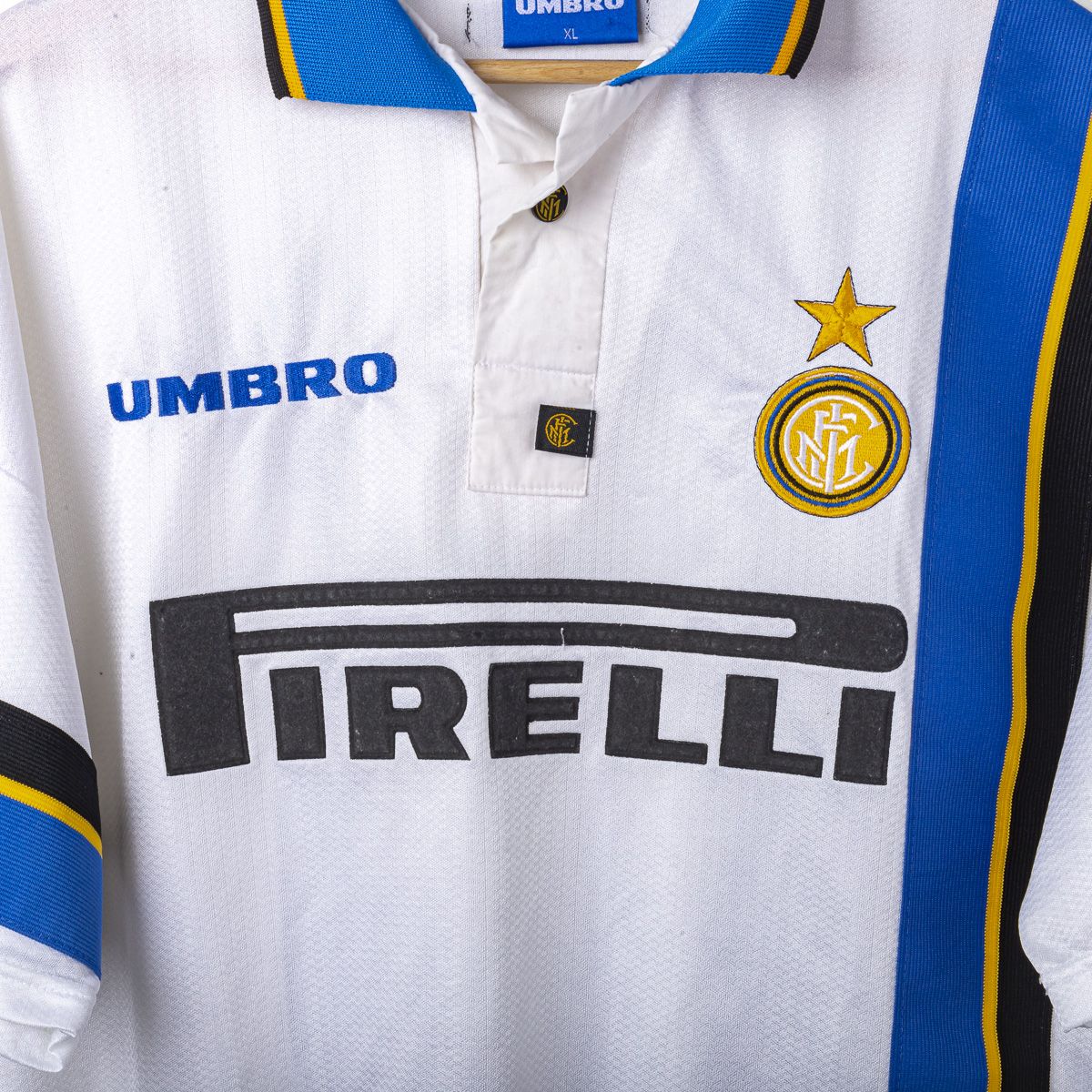 Maglia Away Inter Umbro Pirelli Ronaldo 10 1997/1998