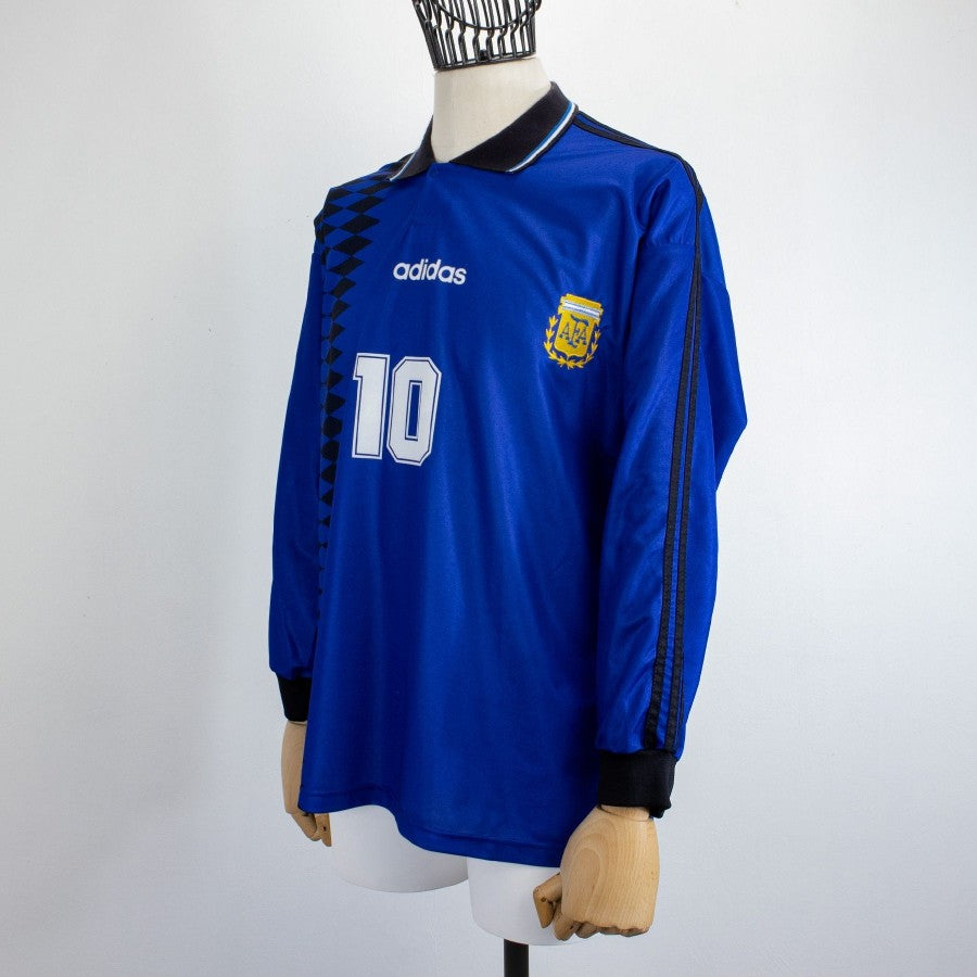 MAGLIA AWAY ARGENTINA ADIDAS MARADONA 10 ML USA 1994 by ADIDAS - Home (3)