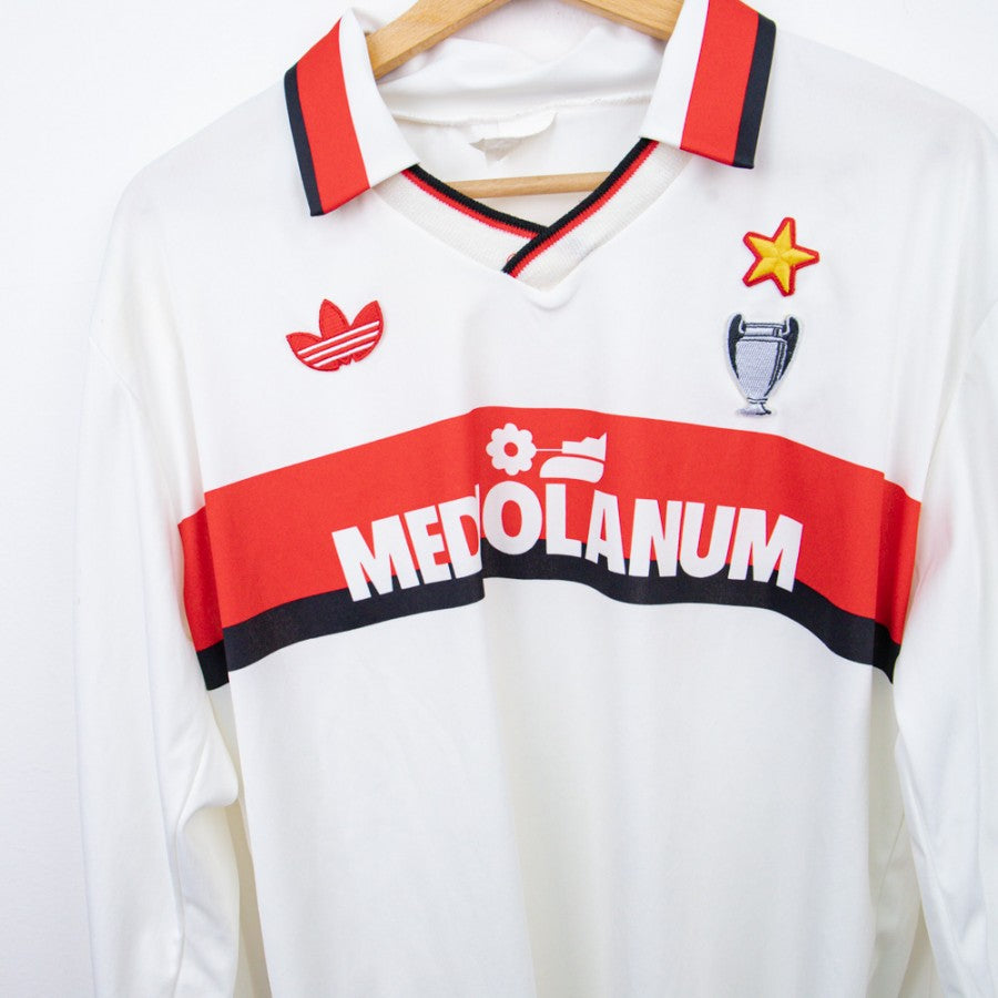 milan away shirt adidas mediolanum 1990 1991