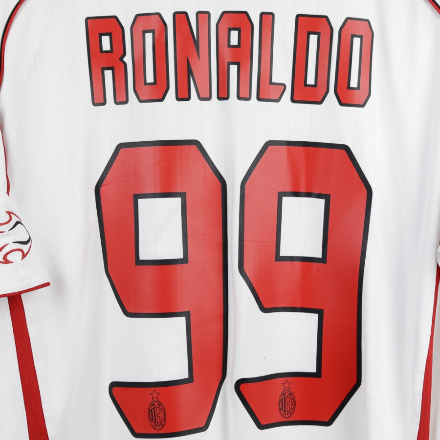 2006/2007 Away Milan Shirt Ronaldo 99