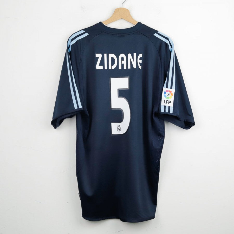 Real Madrid Adidas Zidane 5 2003/2004 Away Shirt