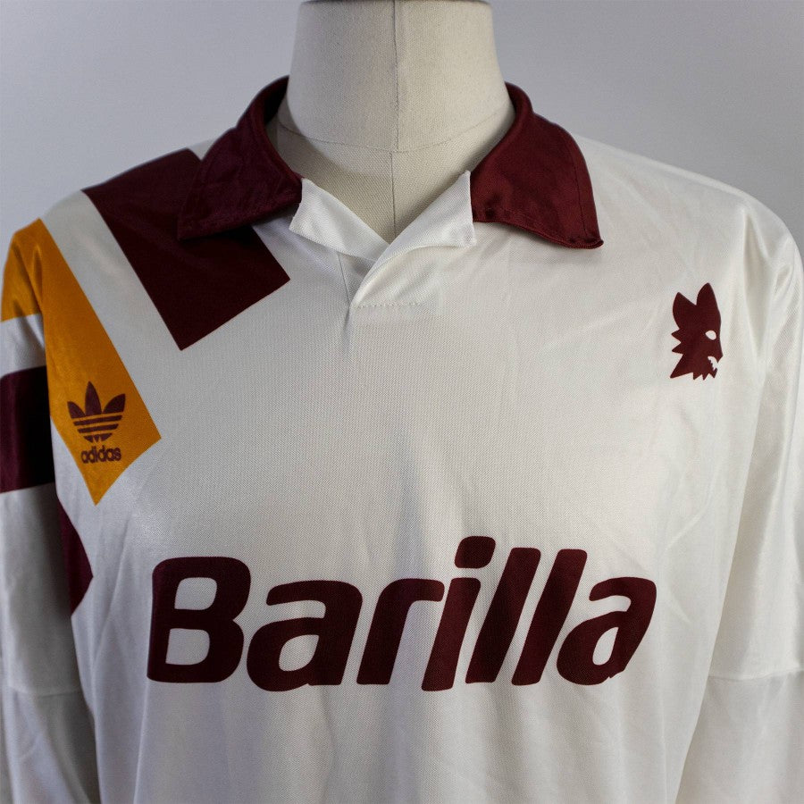 MAGLIA AWAY ROMA N3 ML 1993/1994 by ADIDAS - Le 7 sorelle (4)