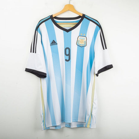 Maglia Home Adidas Argentina Higuain 9 2014/2015 by ADIDAS - Home (2)