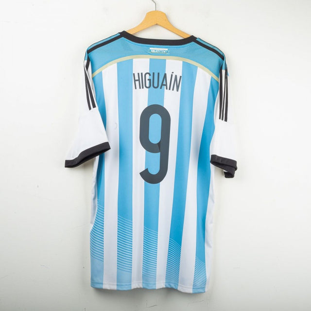 Maglia Home Adidas Argentina Higuain 9 2014/2015 by ADIDAS - Home