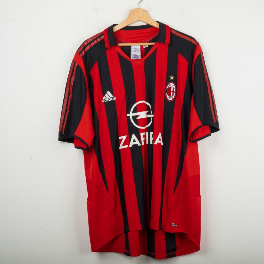 2005/2006 AC Milan Home Shirt Kaká 22 Adidas