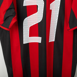 Maglia Home Adidas Milan Pirlo 21 2003/2004 by ADIDAS - Home (6)