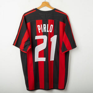 Maglia Home Adidas Milan Pirlo 21 2003/2004 by ADIDAS - Home