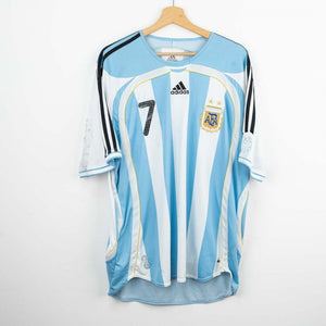 maglia home argentina adidas 7 2008 autografata Lavezzi by ADIDAS - Home