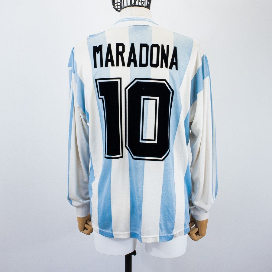 MAGLIA HOME ARGENTINA ADIDAS MARADONA 10 ML USA 1994