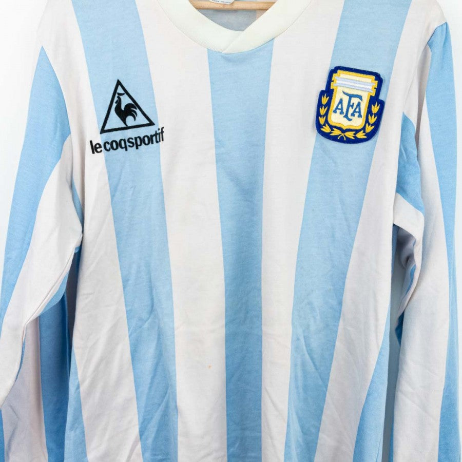 Maglia Home Argentina Le Coq Sportif N15 1989 by ADIDAS - Home (17)