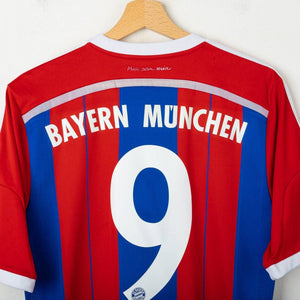 Maglia Home Bayern Monaco Adidas Lewandowski 9 2014/2015 by ADIDAS - Home (4)