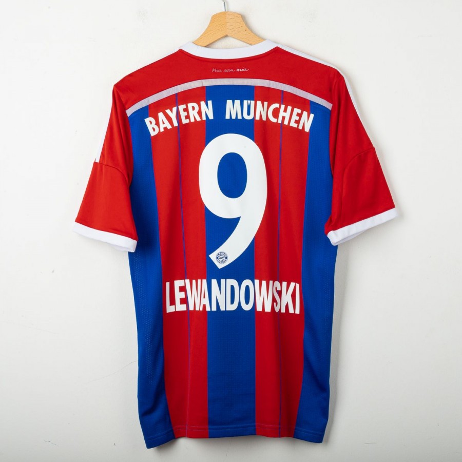 2014/2015 Bayern Munich Adidas Home Shirt Lewandowski 9