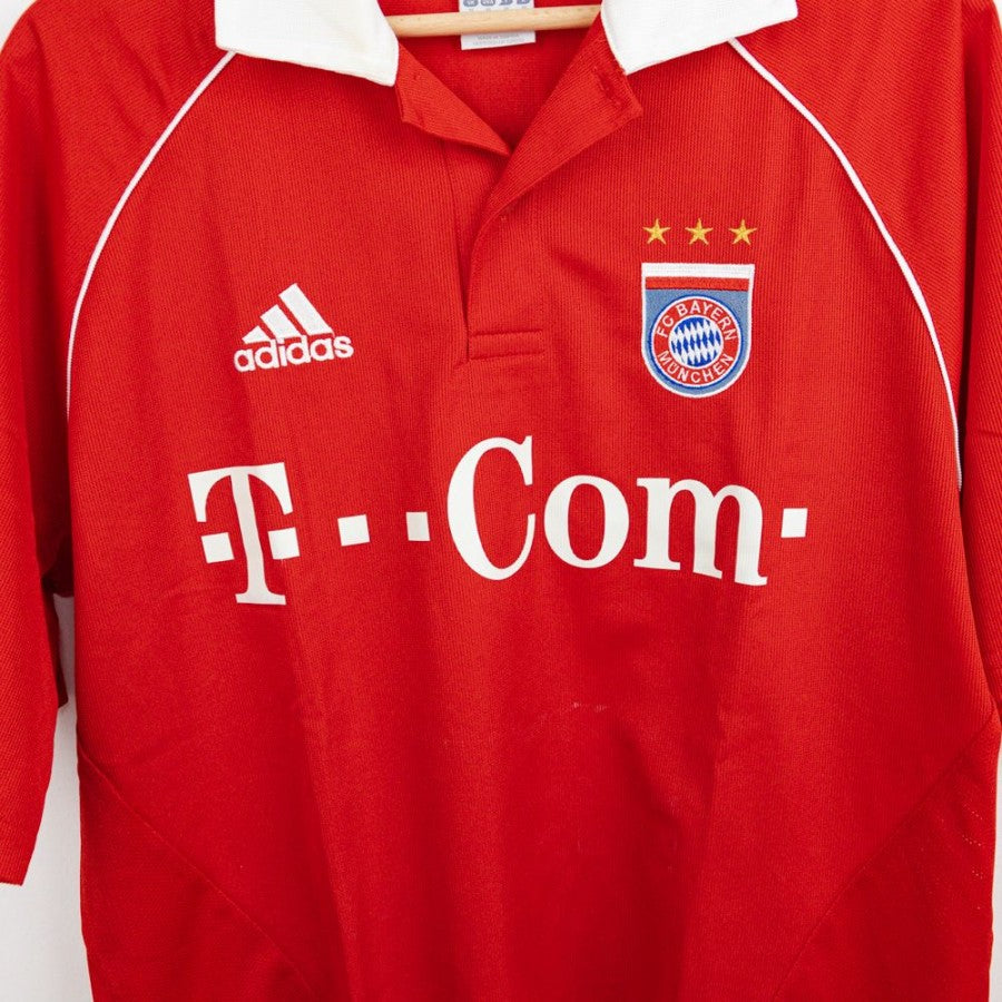 2005/2006 Bayern Munich Home Jersey Adidas Makaay 10 – LE 7 SORELLE