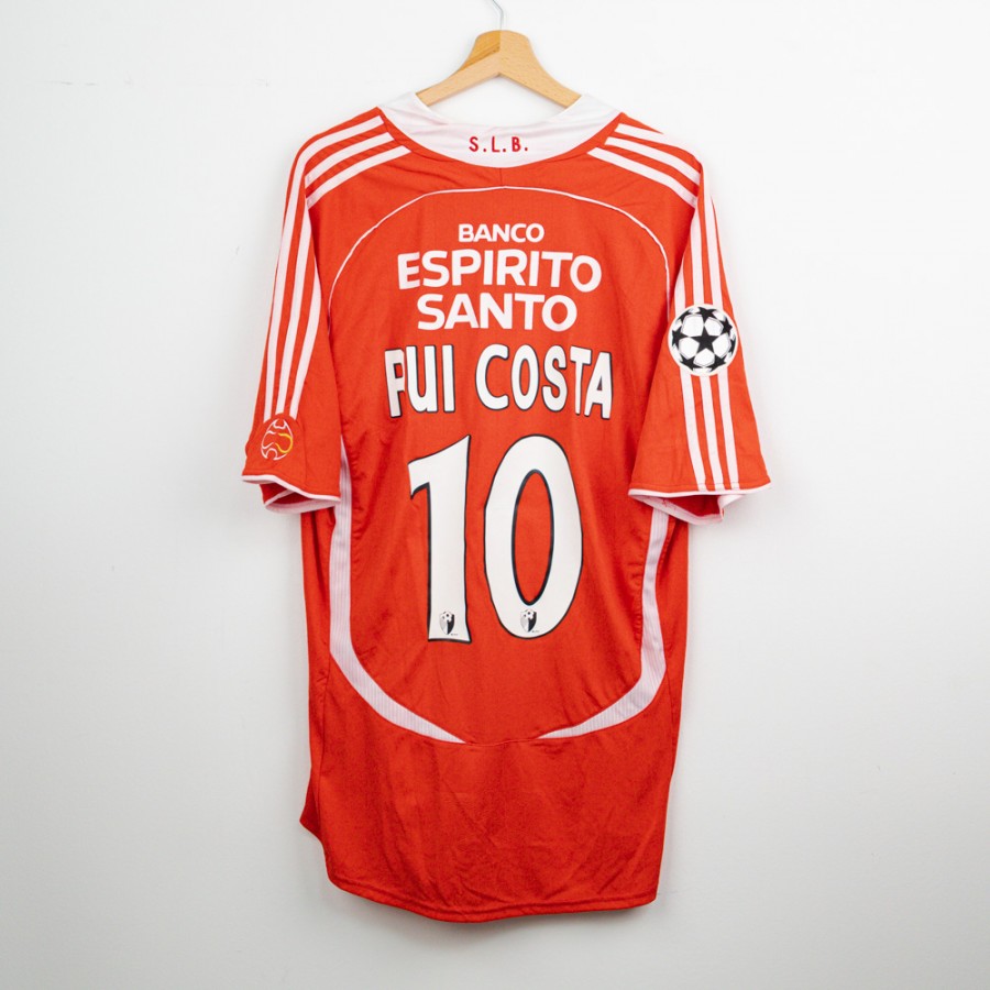 2006/2007 Benfica Home Jersey Adidas Rui Costa 10