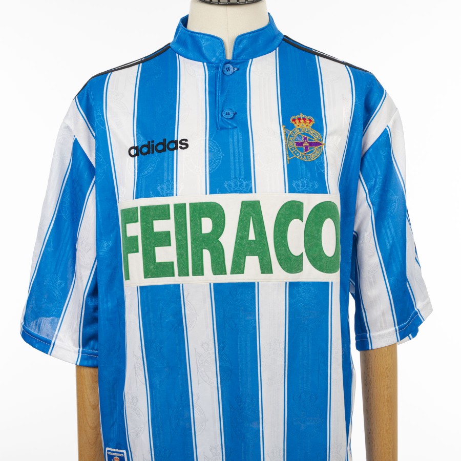 maglia home deportivo la coruna 1996/1997 by ADIDAS - Home (9)