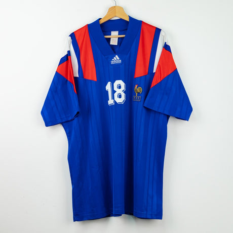Maglia Home Francia Adidas Cantona 18 1992 by ADIDAS - Home (2)