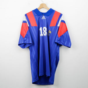 Maglia Home Francia Adidas Cantona 18 1992 by ADIDAS - Home (2)