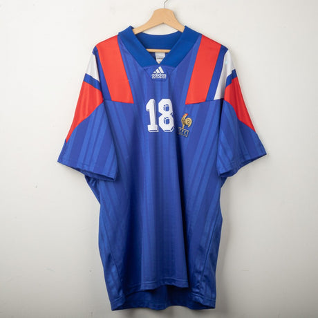 Maglia Home Francia Adidas Cantona 18 1992 by ADIDAS - Home (2)
