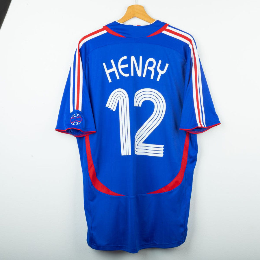 2006 France Home Adidas Henry 12 Shirt
