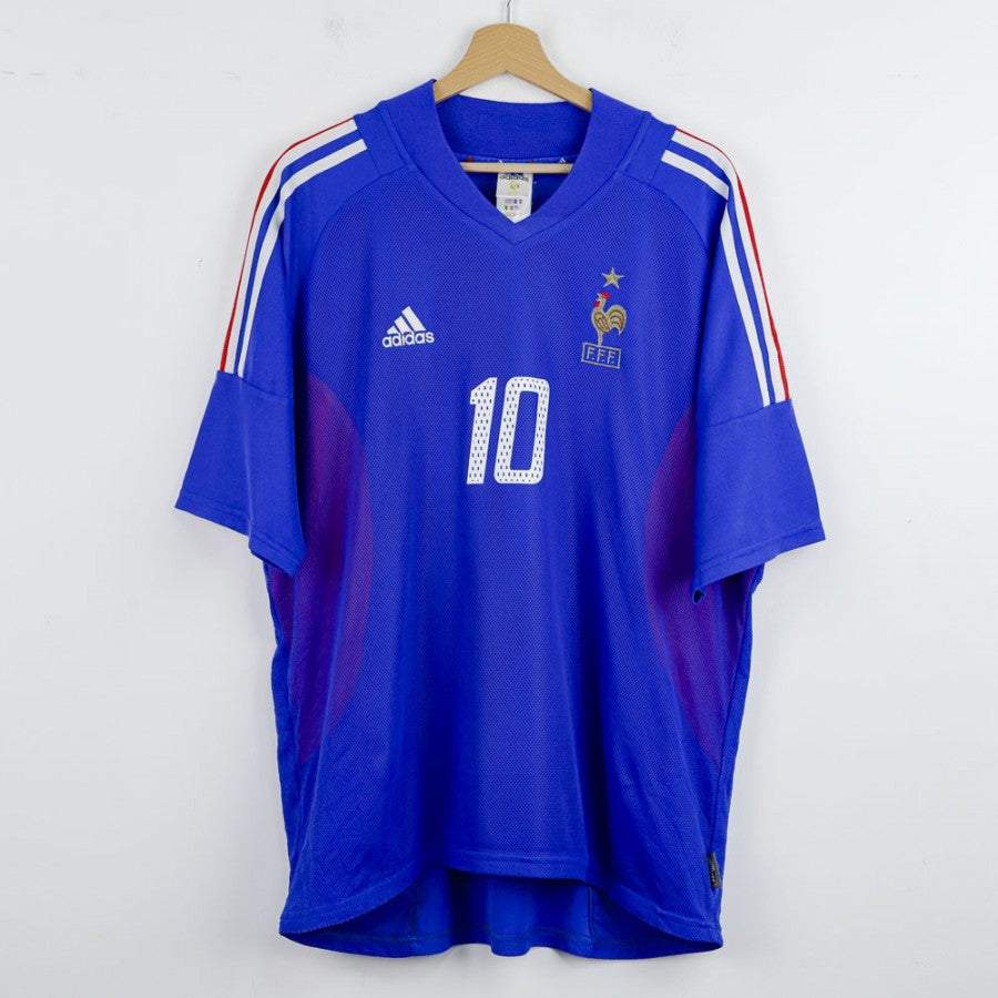 Maglia Home Francia Adidas Zidane 10 2002/2003 by ADIDAS - Home (2)